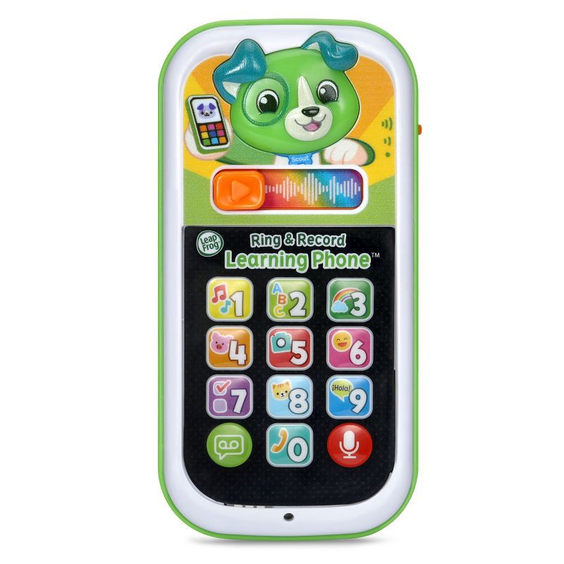 slide 4 of 9, LeapFrog Scout Ring & Record Learning Phone, 1 ct