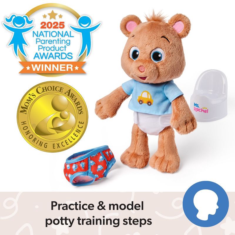 slide 3 of 9, Ms. Rachel Potty Time with Bean, 1 ct