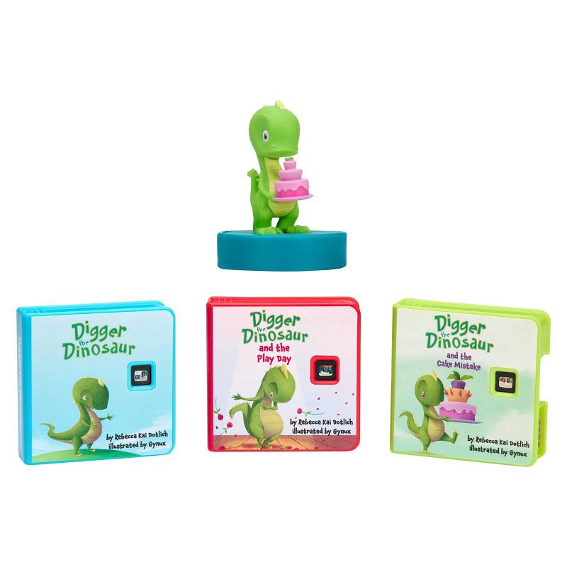 slide 2 of 8, Little Tikes Story Dream Machine HarperCollins Digger the Dinosaur Collection Storytime Audio Books, 1 ct