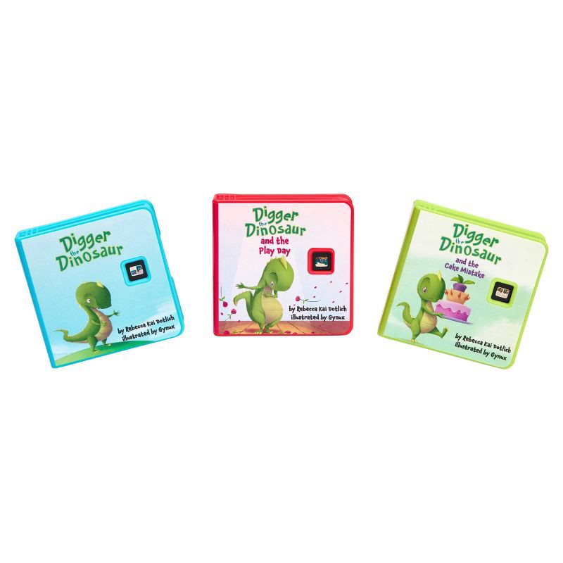 slide 5 of 8, Little Tikes Story Dream Machine HarperCollins Digger the Dinosaur Collection Storytime Audio Books, 1 ct