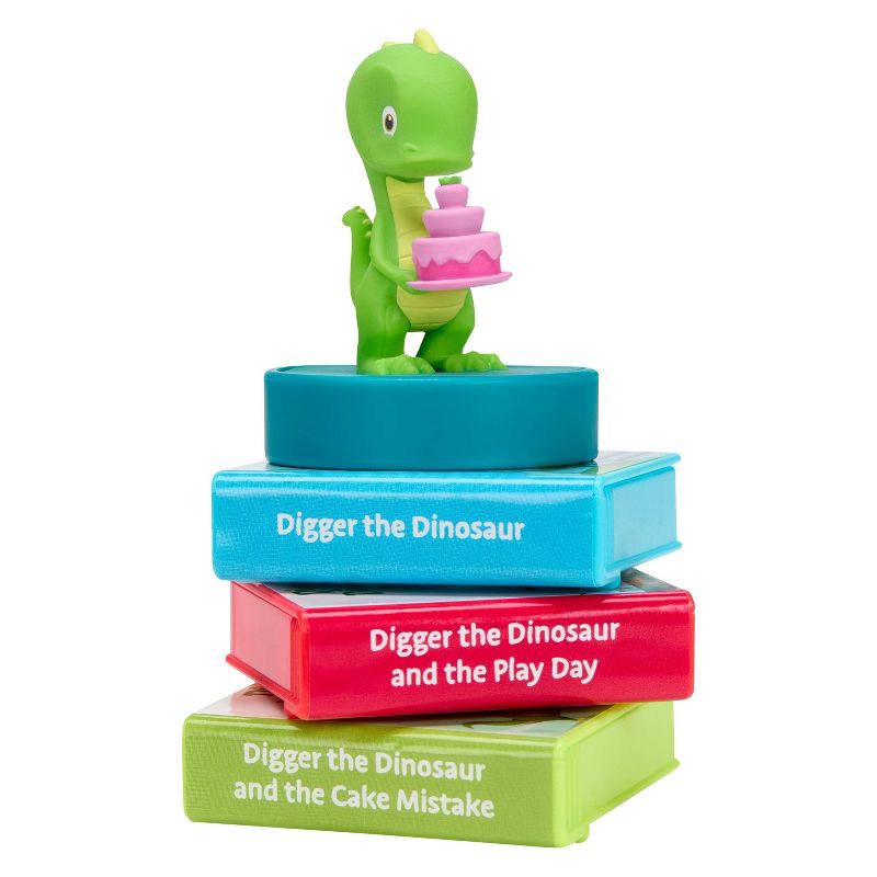 slide 7 of 8, Little Tikes Story Dream Machine HarperCollins Digger the Dinosaur Collection Storytime Audio Books, 1 ct