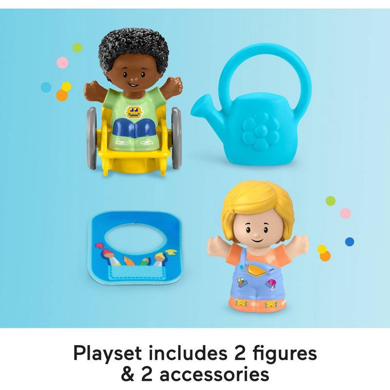 slide 5 of 6, Fisher-Price Little People Play for All School Toddler Playset with Figures & Accessories, 1 ct