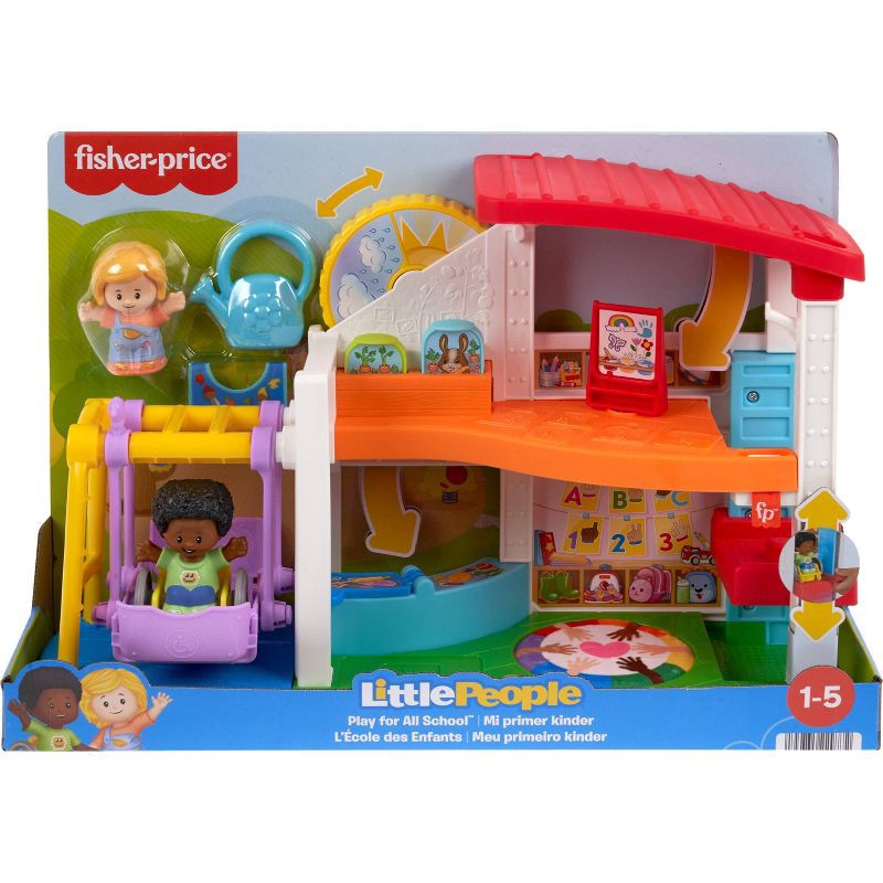 slide 6 of 6, Fisher-Price Little People Play for All School Toddler Playset with Figures & Accessories, 1 ct