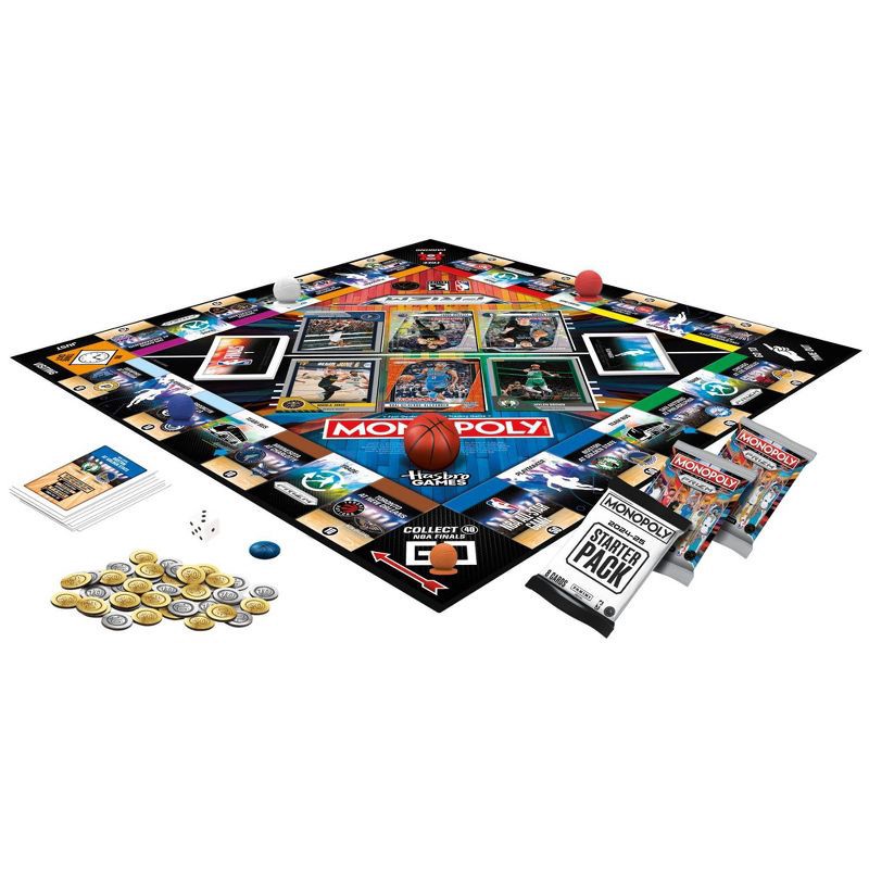 slide 2 of 9, Monopoly Panini Prizm: NBA 3rd Edition Board Game, 1 ct