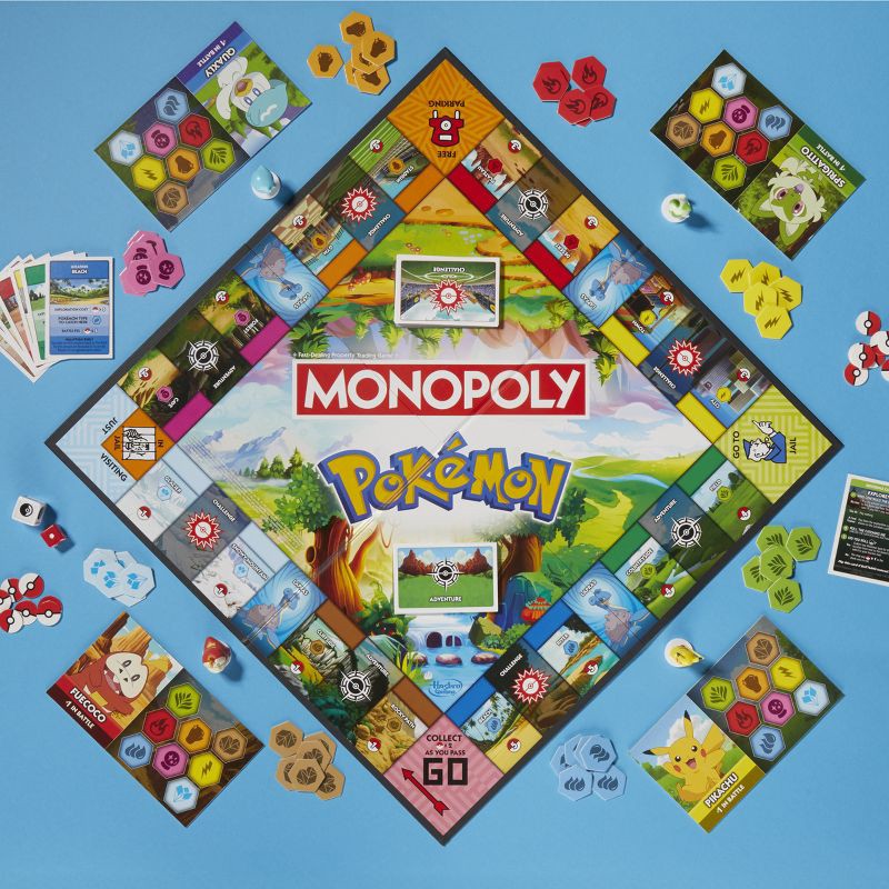 slide 2 of 8, Monopoly Pokemon Board Game, 1 ct