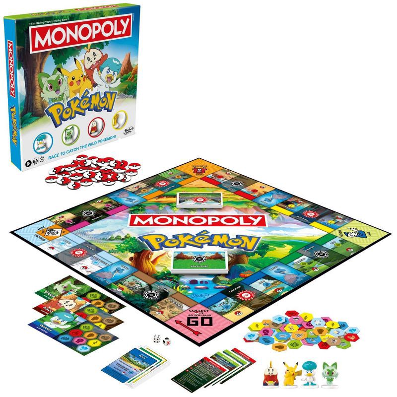 slide 8 of 8, Monopoly Pokemon Board Game, 1 ct