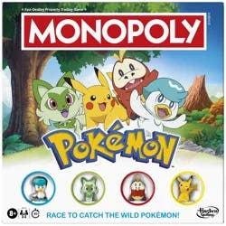 Monopoly Pokemon Board Game