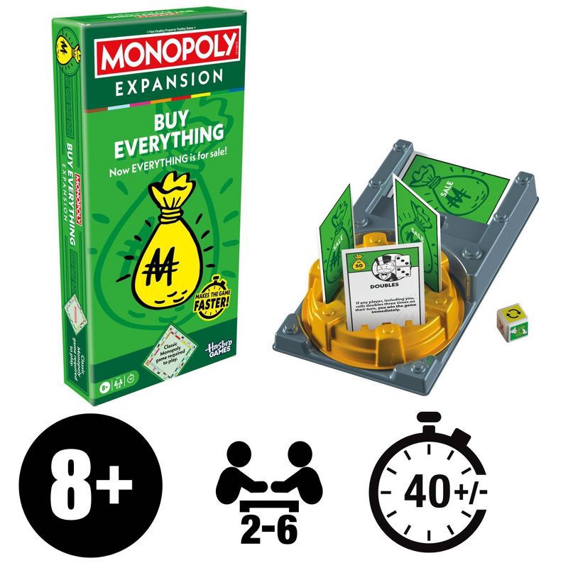 slide 3 of 9, Monopoly Buy Everything Board Game, 1 ct