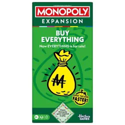 Monopoly Buy Everything Board Game