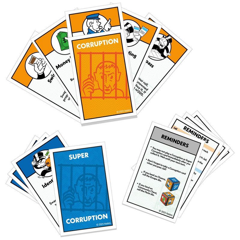 slide 5 of 10, Monopoly Go to Jail Board Game, 1 ct