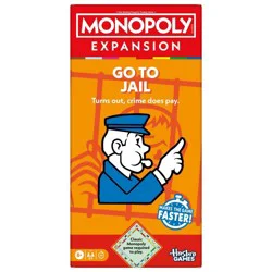 Monopoly Go to Jail Board Game