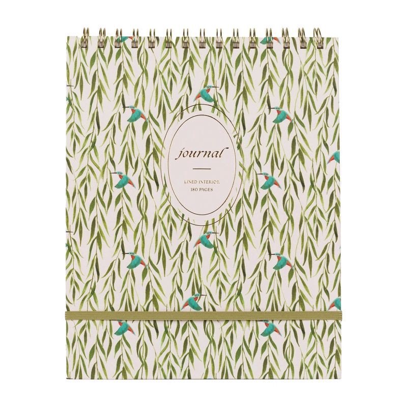 slide 1 of 3, FRINGE Hardcover Vertical Spiral Journal in The Willows, 1 ct