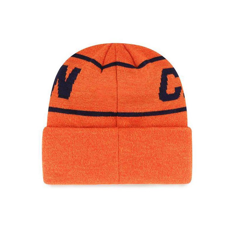 slide 2 of 2, NCAA Clemson Tigers Knit Cuffed Beanie: Sports Team Logo, Adult One Size, 1 ct