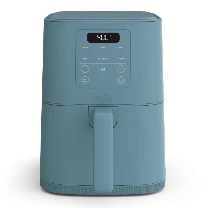 slide 1 of 6, bella Housewares bella 4qt Slim Air Fryer Surf, 4 qt