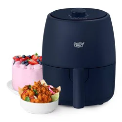 So Yummy by bella 2qt Air Fryer Navy: 1200W Electric Fryer, Dishwasher-Safe Parts, 1-Year Warranty, 4lb Capacity