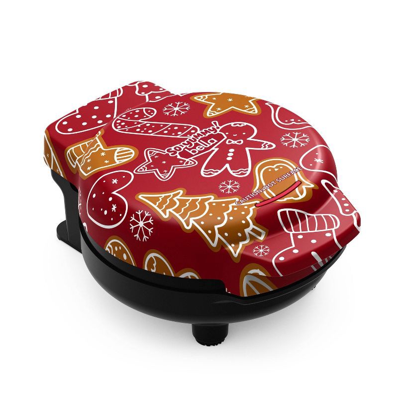 slide 1 of 4, So Yummy by bella Mini Waffle Maker Gingerbread, 1 ct