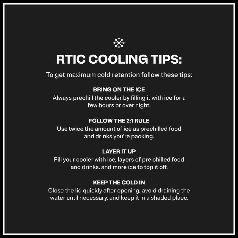 slide 8 of 8, RTIC Outdoors 32 QT Ultra-Light Hard Sided Cooler - Lilac Purple: Polypropylene Construction, 32 qt