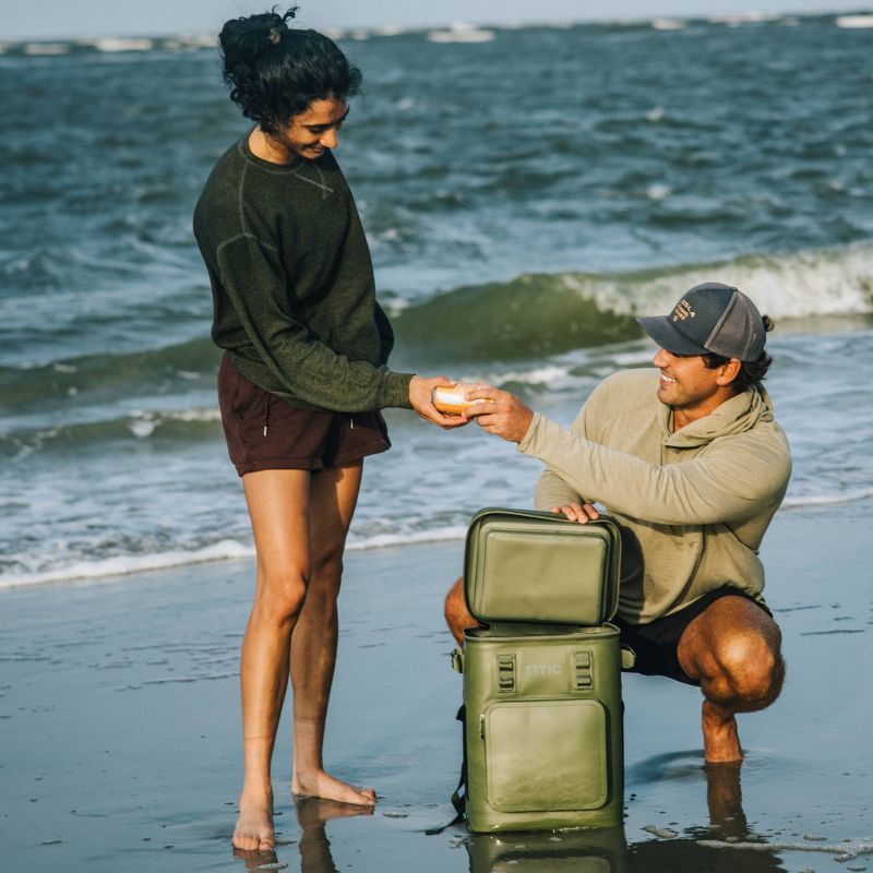 slide 6 of 7, RTIC Outdoors 24 Can Ultra-Tough Backpack Cooler - Gray: Vinyl Liner, Holds 24 Cans, 24 can, 24 cans