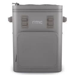 RTIC Outdoors 24 Can Ultra-Tough Backpack Cooler - Gray: Vinyl Liner, Holds 24 Cans