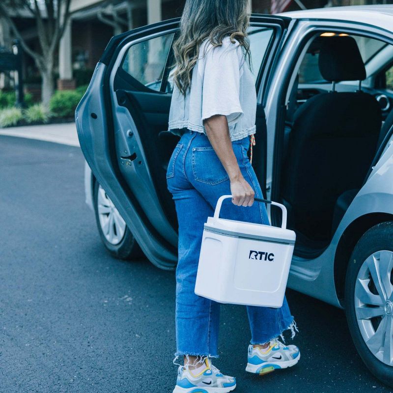 slide 6 of 8, RTIC Outdoors 8qt Road Trip Personal Cooler - White, 8 qt