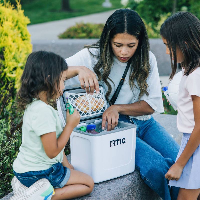 slide 7 of 8, RTIC Outdoors 8qt Road Trip Personal Cooler - White, 8 qt