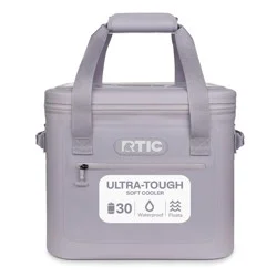 RTIC Outdoors 30 Cans Ultra-Tough Soft Sided Cooler - Lilac Purple: Vinyl Liner, 6 lbs