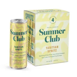 Summer Club Tahitian Spritz - 4pk/355ml Cans