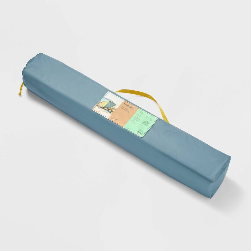 slide 4 of 4, Beach Shelter Yellow - 4 Hub Shelter - Embark™: Outdoor Sun Protection, UPF 50+, 1 ct