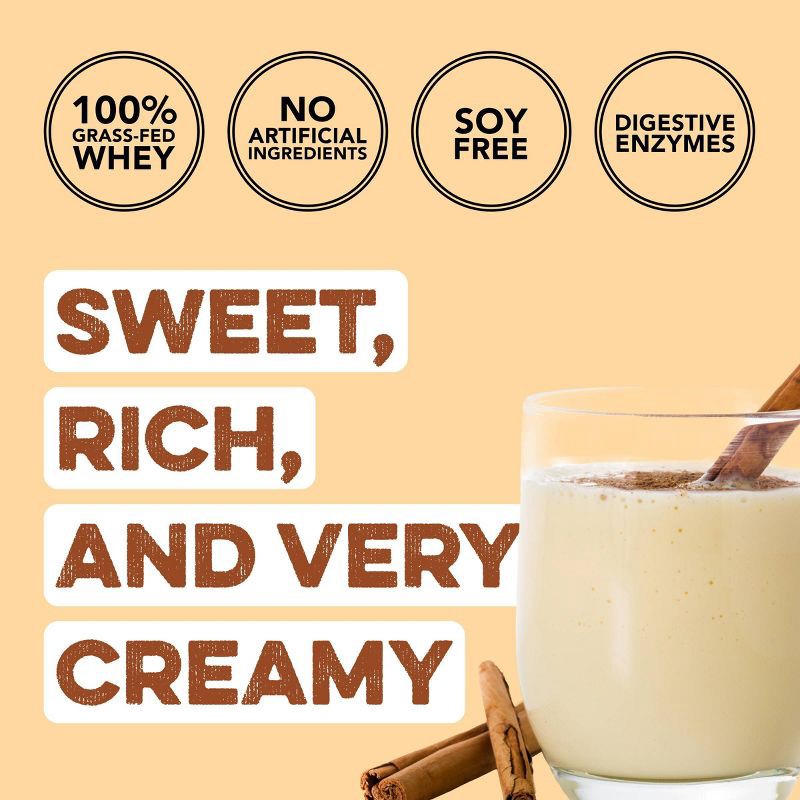 slide 3 of 9, Clean Simple Eats Protein Powder Sticks - Eggnog - 11.6oz/10ct, 10 ct; 11.6 oz