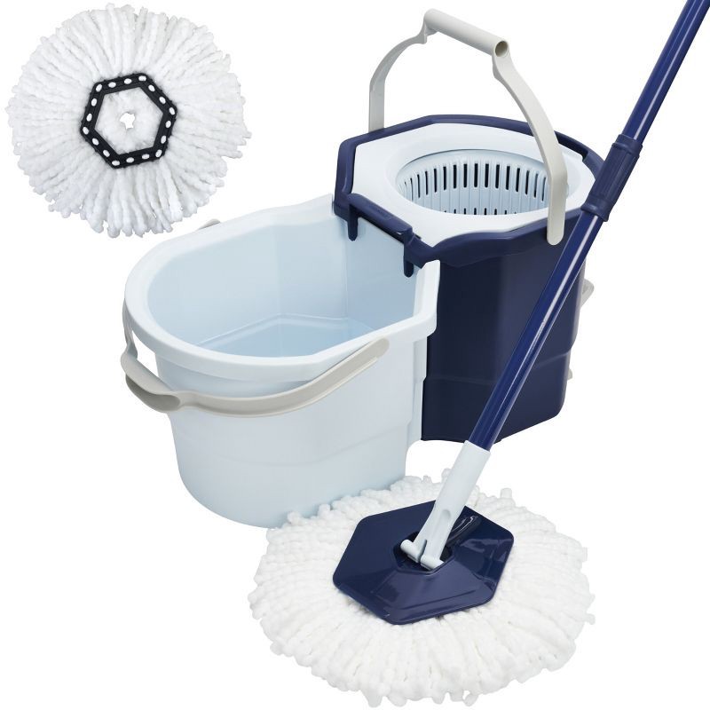slide 1 of 16, Casabella Clean Water Spin Mop with Extra Refill, 1 ct