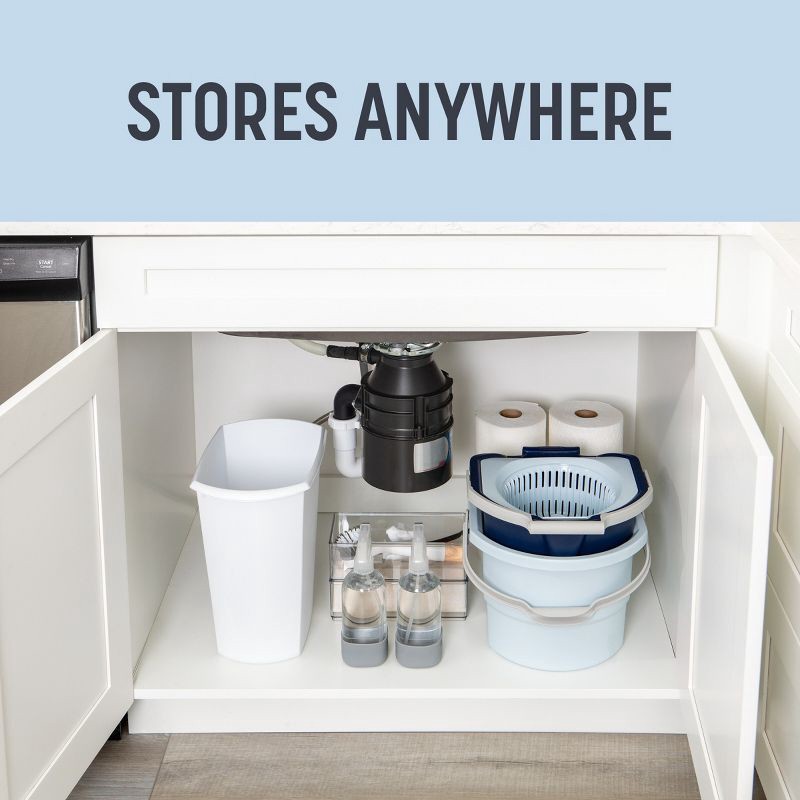 slide 4 of 16, Casabella Clean Water Spin Mop with Extra Refill, 1 ct