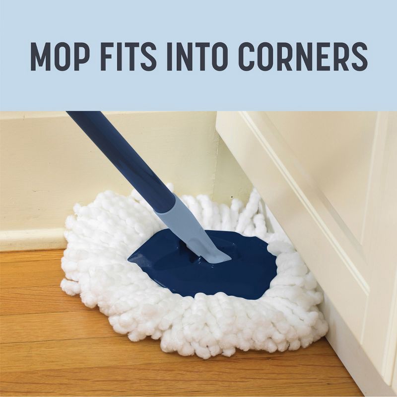 slide 6 of 16, Casabella Clean Water Spin Mop with Extra Refill, 1 ct