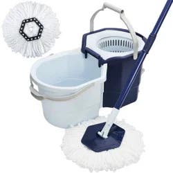 Casabella Clean Water Spin Mop with Extra Refill