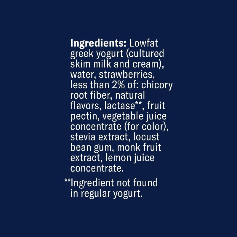 slide 9 of 9, Chobani 20g Protein Greek Yogurt Drink Strawberry Cream - 40 fl oz/4ct Bottles, 20 gram, 40 fl oz, 4 ct