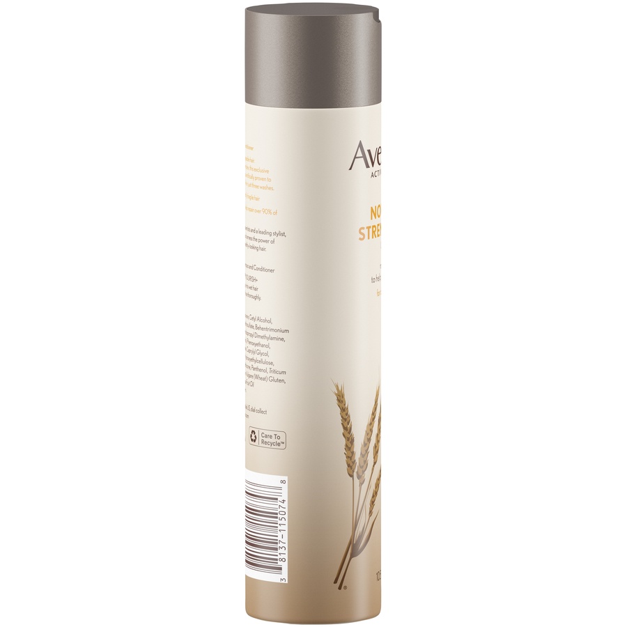 slide 3 of 6, AVEENO Nourish+ Strengthen Conditioner, 10.5 Fl. Oz, 10.50 fl oz