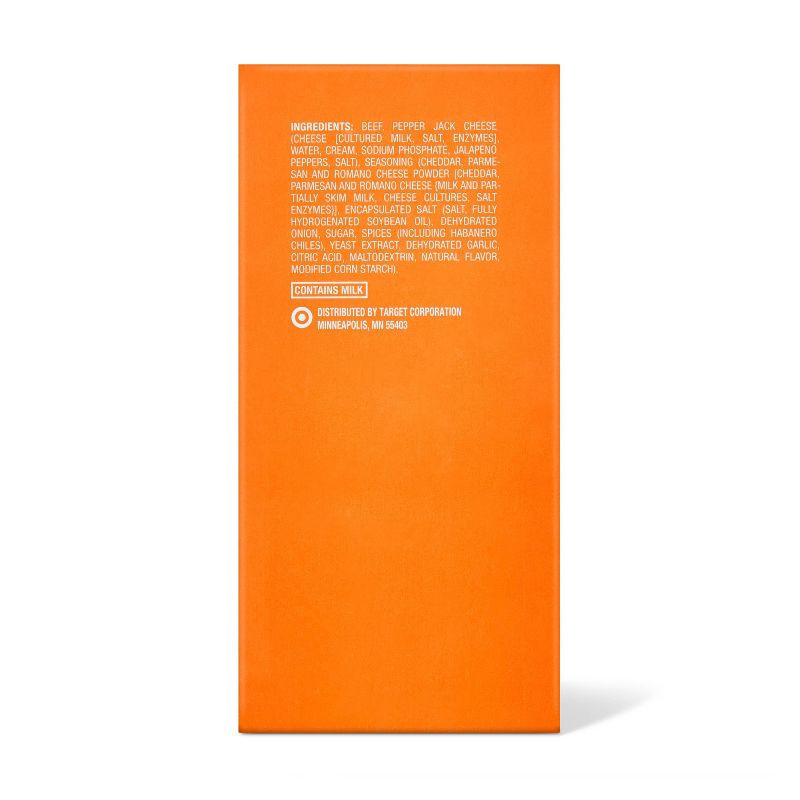 slide 3 of 4, Queso Habanero Beef Patties - Frozen - 32oz/6ct - Good & Gather™, 32 oz, 6 ct