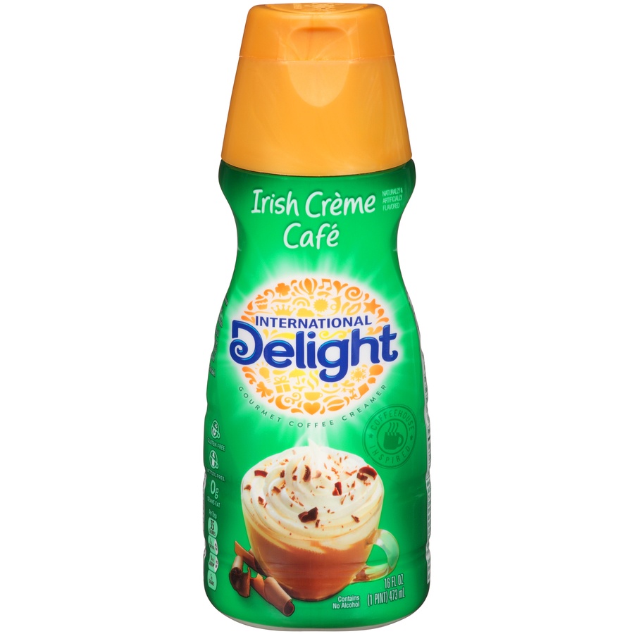 slide 1 of 1, International Delight Irish Creme Cafe Gourmet Coffee Creamer, 16 fl oz