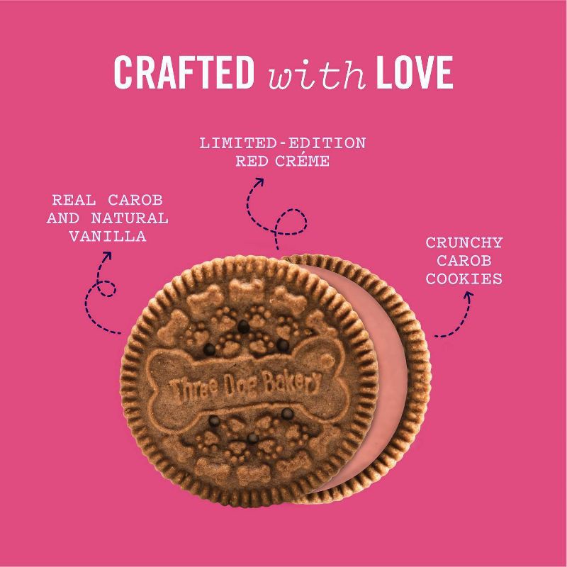 slide 6 of 9, Three Dog Bakery Lick'n Crunch Vanilla Flavor Crunchy Dog Treats - 13oz, 13 oz