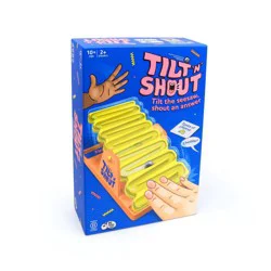 Big Potato Tilt 'n' Shout Board Game: Creative Thinking Party Game, 20-Minute Play, Includes Cards & Marbles