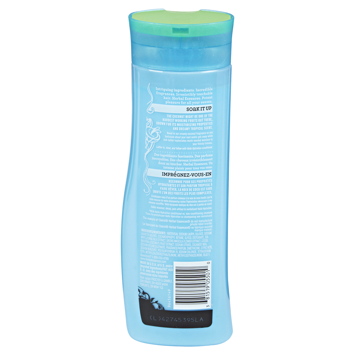 slide 2 of 3, Herbal Essences Hello Hydration Moisturizing Shampoo, 10.1 fl oz