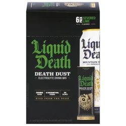 Liquid Death Severed Lime Electrolyte Drink Mix - 6 - 0.42 oz Packs