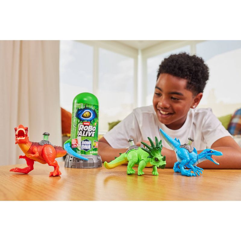 slide 8 of 12, Robo Alive Dino DNA Animal Figure: Dinosaur Toy Playset with 10 PVC Pieces, 1 ct