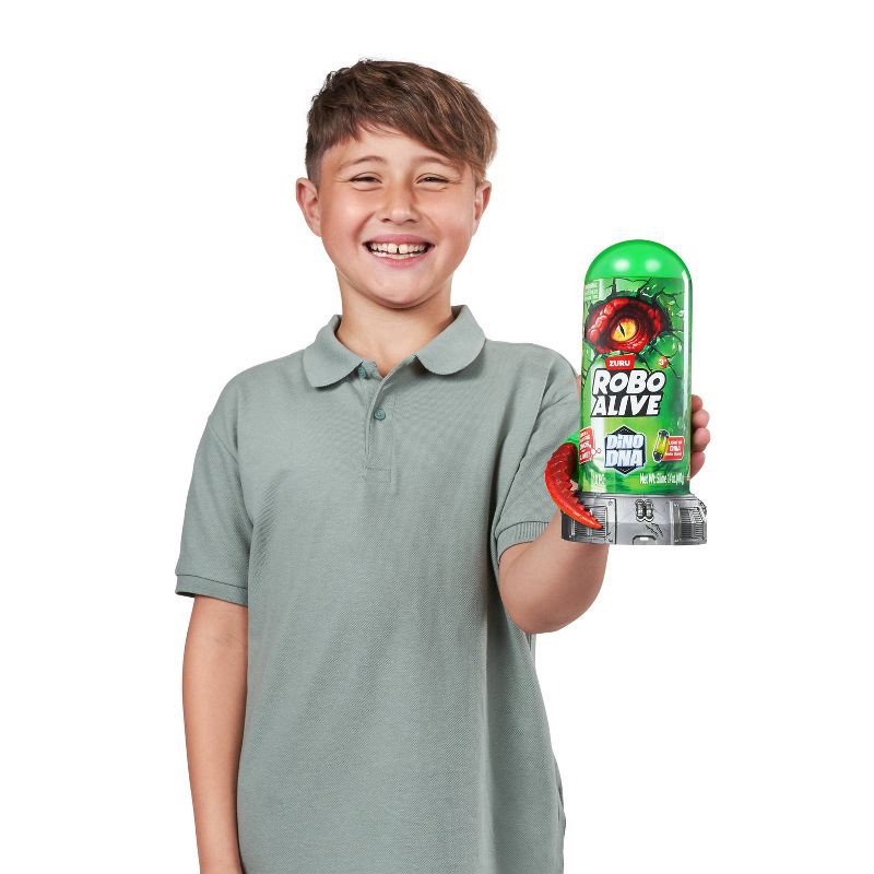 slide 11 of 12, Robo Alive Dino DNA Animal Figure: Dinosaur Toy Playset with 10 PVC Pieces, 1 ct