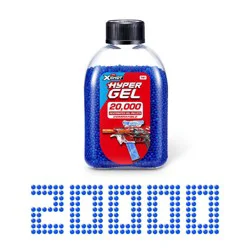 XSHOT Blue Gellets: Toy Blaster Accessories, Polymer, 20000 Pieces