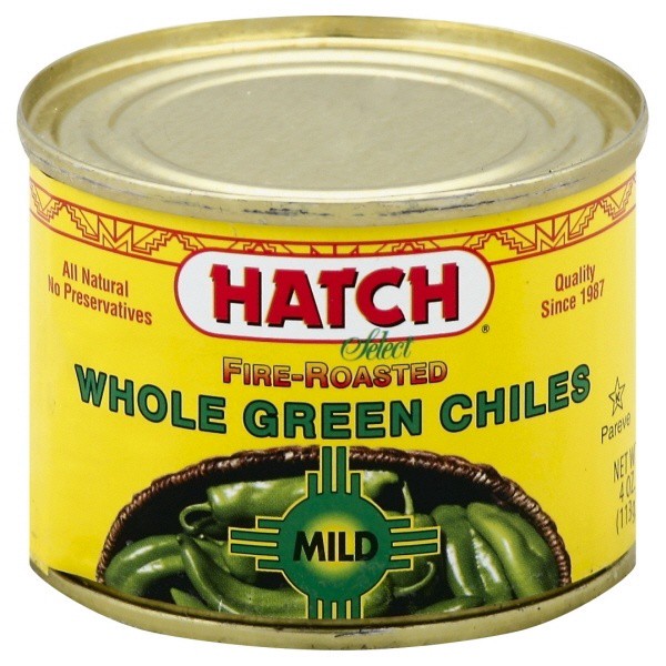 slide 1 of 1, Hatch Fire Roasted Mild Whole Green Chiles, 4 oz
