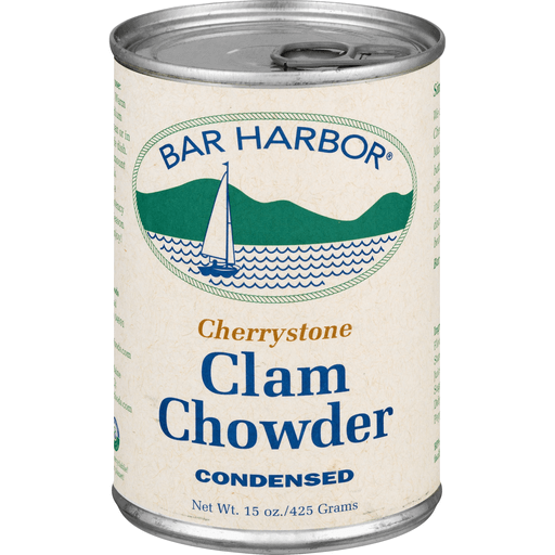 slide 1 of 1, Bar Harbor All Natural Chowder, Cherrystone Clam, 16 oz