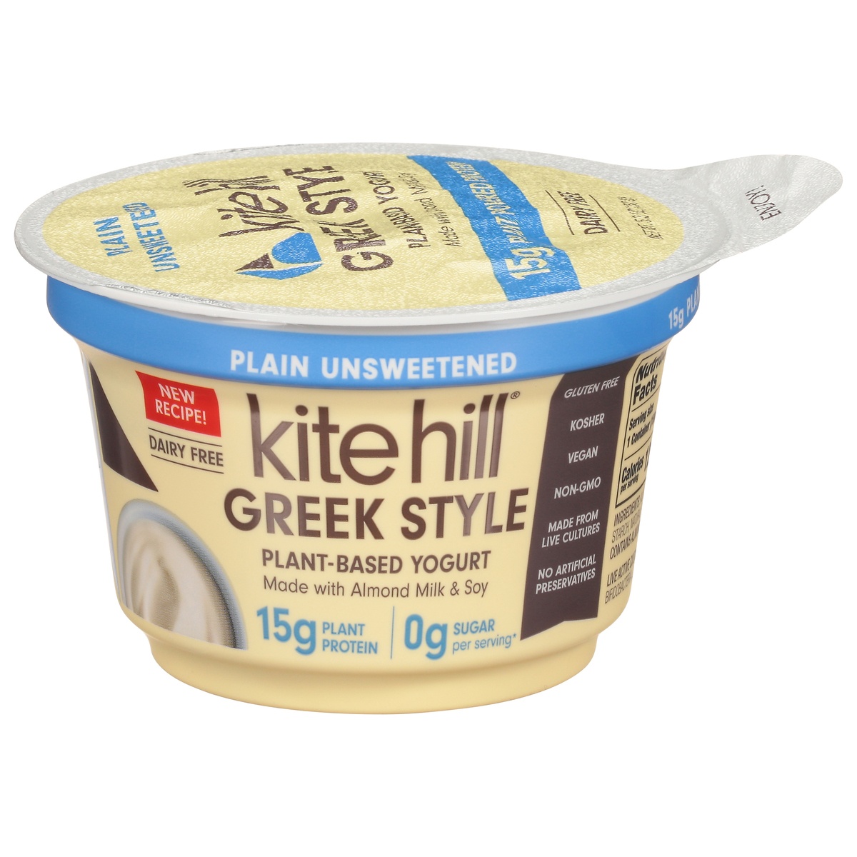 Kite Hill Plain Greek Yogurt 5.3 oz Shipt
