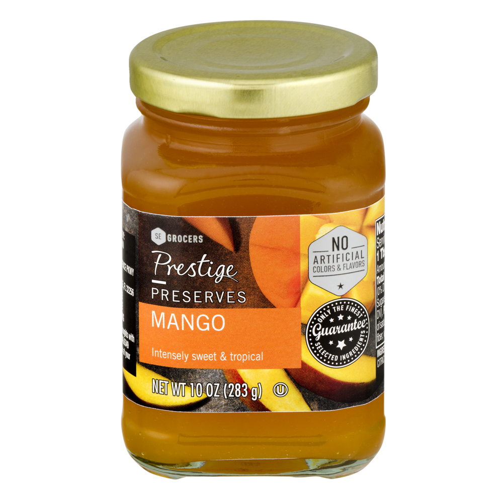 slide 1 of 1, Prestige Preserves Mango Intensely Sweet & Tropical, 10 oz