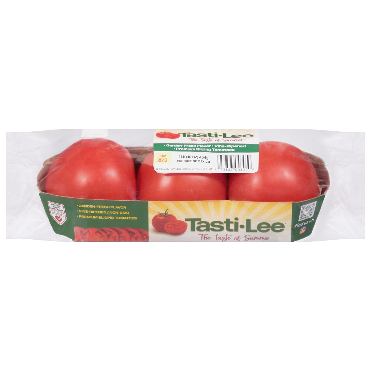 slide 1 of 9, Tasti-Lee Premium Vine-Ripened Tomatoes, 1 lb