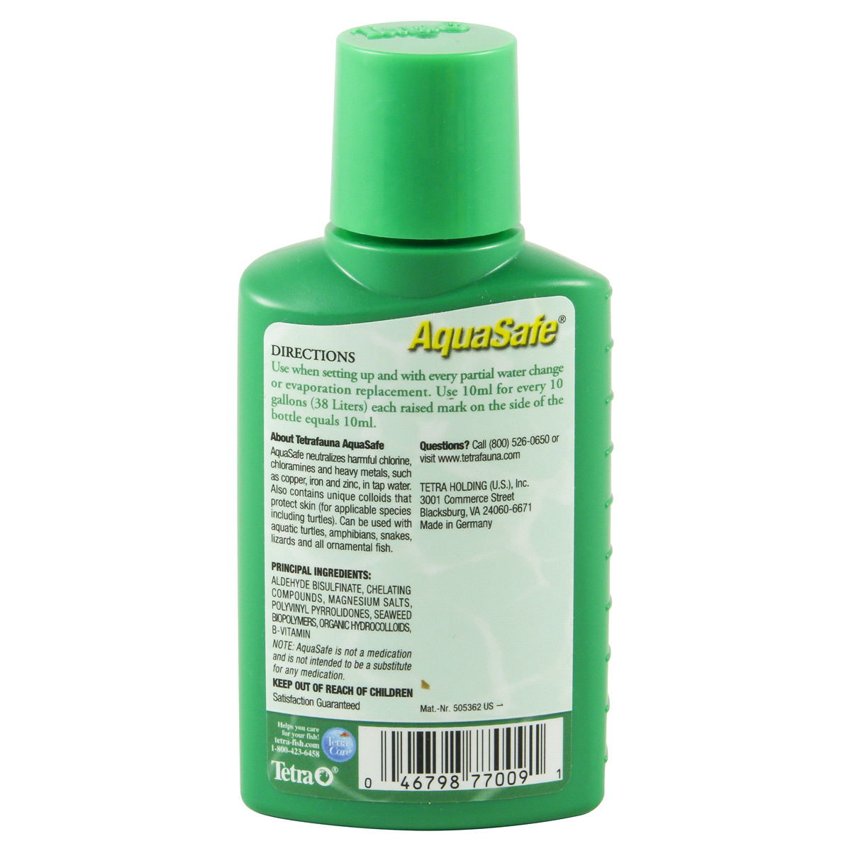 slide 2 of 2, Tetra Fauna AquaSafe for Reptiles and Amphibians, 3.38 oz